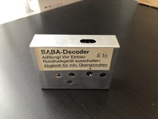 Saba Stereodecoder E16. Der