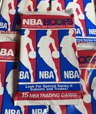 1990-91 NBA HOOPS Basketball (Series 2) 🏀 PACK 15 Cards AIR JORDAN IMPORT OVP‼️