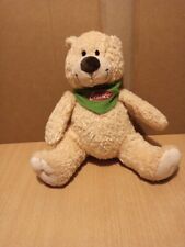 Erasco Bär Teddy Beige Werbe-Figur Plüschtier Kuscheltier Stofftier 22 cm