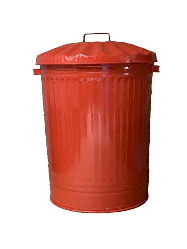 90l grosser roter farbe - roter, metall