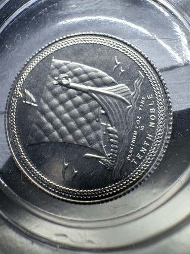 Platinmünze oz noble - 1/10,