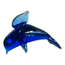 Kobaltblauer mundgeblasener