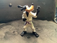 Disney Bully Bullyland Gummifigur : Goofy als Karate 10cm TOP Zustand K1