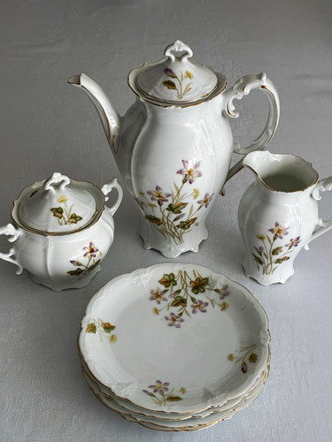Jugendstil kaffee set jäger - jugendstil,
