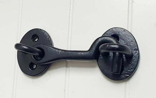 Kabinenhaken und öse schwarz - und,