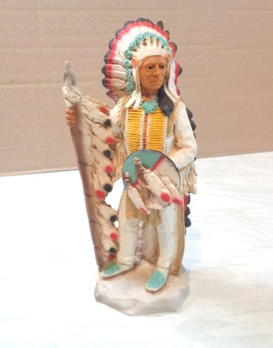 Indianerfigur häuptling - indianerfigur, „häuptling