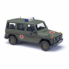 H0 Busch 51441 Mercedes-Benz G-Klasse Bundeswehr Rotes Kreuz Neu OVP