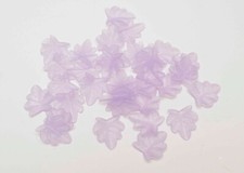  Deko Blätter Acryl  Tischdeko Lila sehr schon 32st ca.2,5cm