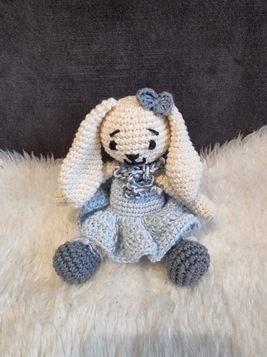 Hase gehäkelt amigurumi mini - hase,
