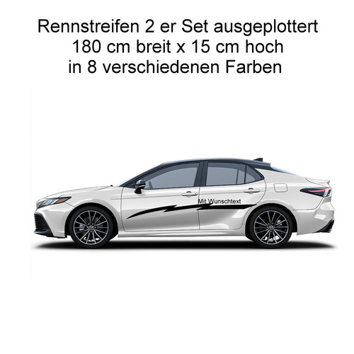 Seitenstreifen aufkleber - seitenstreifen,
