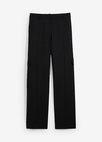 Wool blend wide - wool, leg