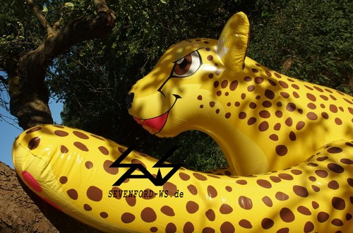 Aufblasbarer gepard löwe - gepard,,