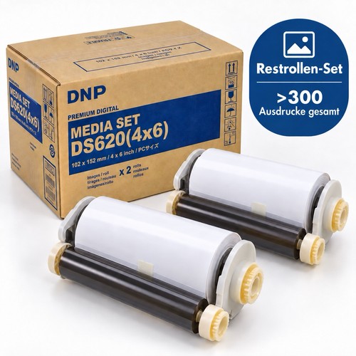 Dnp ds620 media set - set, fotopapier