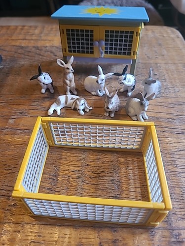 Schleich hasenstall - schleich, hasenstall/