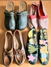 NEU 3 Paare Damen Schuhepaket Ballerina Freizeit Pantoffeln Gr.37 38