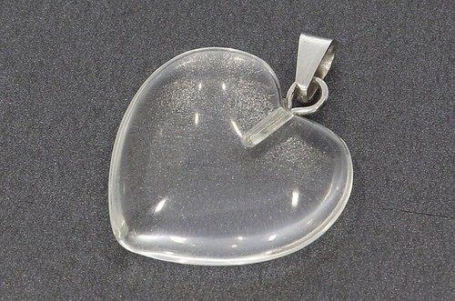 Bergkristall herz schmuck - bergkristall,