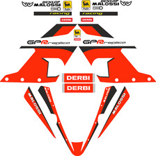 kit kompatibel mit Derbi gpr 125 DECALS fluo aufkleber derbi gpr125 GPRreplica