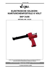 ELEKTRISCHE SILIKON-KARTUSCHENPISTOLE
