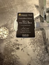 Heimerle + Meule Silber - Leere Sammelbox für 100x 1g Silberbarren LEER