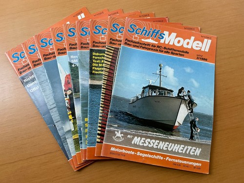 Schiffsmodell jahrgang 1986 - schiffsmodell,