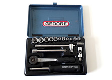 GEDORE 20 EMU Steckschlüsselsatz 1/4 Zoll, 17 Teilig