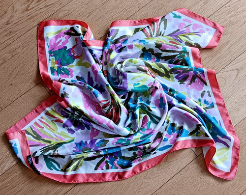Zara tuch blumen 70x70 - zara,