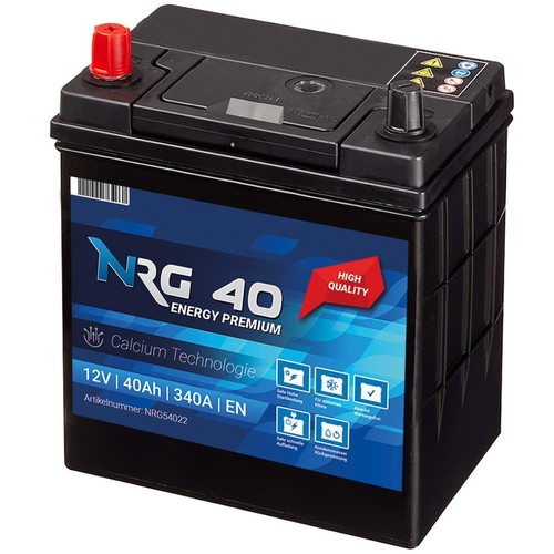 Nrg autobatterie 40ah 12v asia - nrg,