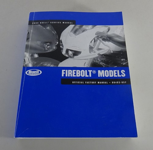 Workshop manual buell firebolt - workshop,