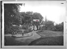 Alte Glasfoto Platte Positiv