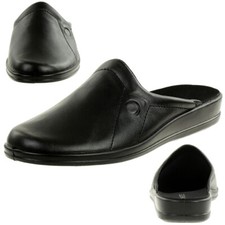 Rohde Lekeberg Herren Pantoffeln Hausschuhe Schuhe 1558 schwarz