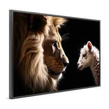 Wandbild Leinwand mit Rahmen 