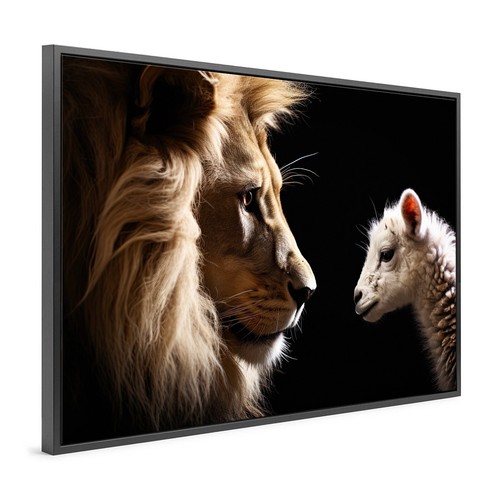 Wandbild leinwand mit - mit, rahmen
