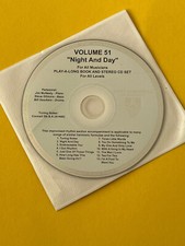 Aebersold Play-Along Vol. 51 INight and Day, Replacement CD ONLY!!!