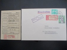 (#1444) DDR Einschreibemarke