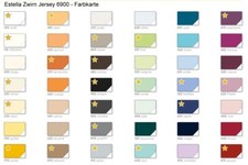 Estella Zwirn Jersey 6900 Spannbettlaken, verschiedene Größen & Farben zur Wahl 