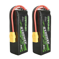 2X Ovonic 4S 80C 14.8V 6500mAh Lipo Akku XT90 für RC Auto LKW Flugzeug Heli Jet