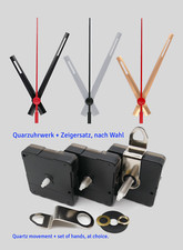 Quarz Uhrwerk lautlos mit