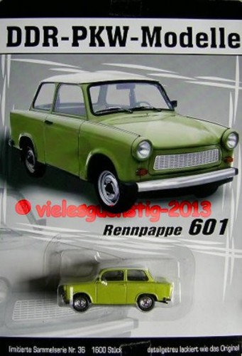 Ddr pkw modell trabant 601 - modell,