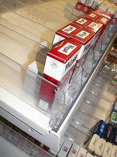 Zigarettenboden 1x f. Zigarettenregal Zigaretten Boden Tegometall Eden Pusher