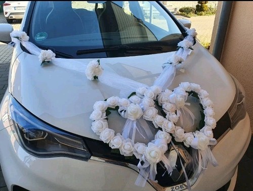 Autoschmuck herzen in v - 2,