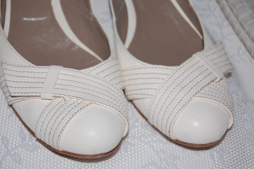 Malu shoes pumps ecru creme - ecru,