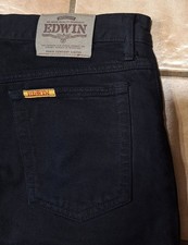 Edwin robuste Herren Jeans NEWTON SLIM Schwarz ~ Gr. W36 / L30 ~ super Zustand