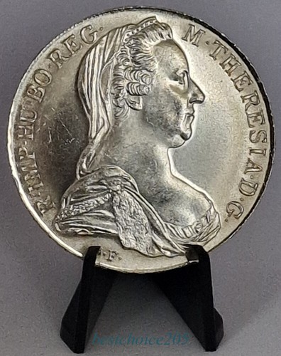 Silver coin maria - silver,