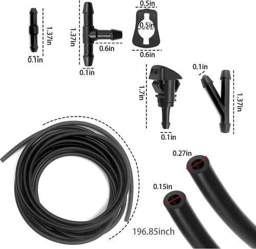 Nvtrsd wischwasserschlauch - 5m,