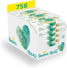 Pampers Harmonie Coco Baby Feuchttücher Box, 756 Tücher (18 x 42), Alte Version