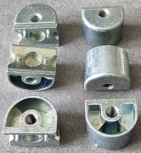 Halbmond halter klemmhalter - halbmond,