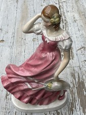 Jugendstil Porzellan Tänzerin