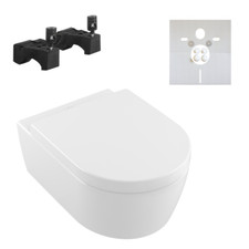 Villeroy & Boch Subway 2.0 Wand-WC Ceramicplus spülrandlos WC-Sitz Softclosing