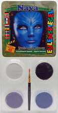 Eulenspiegel Profi-Aqua Schminkfarben-Set Schminke Make-up "Nava"