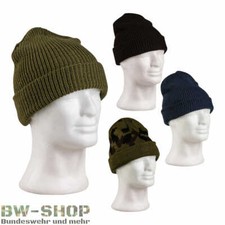 BUNDESWEHR ROLLSTRICKMÜTZE NEU BW STRICKMÜTZE WINTERMÜTZE MÜTZE 4-FARBEN